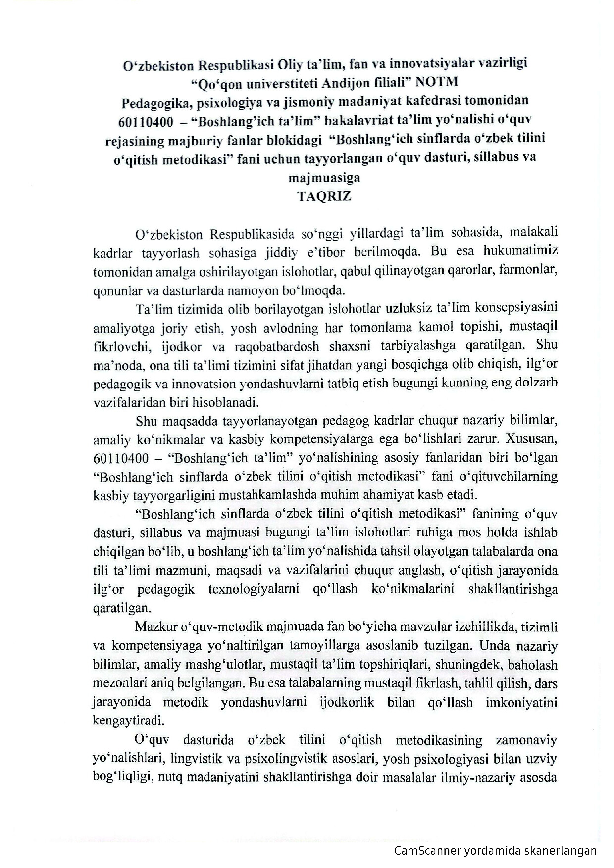 Ichki taqriz yuklanmagan