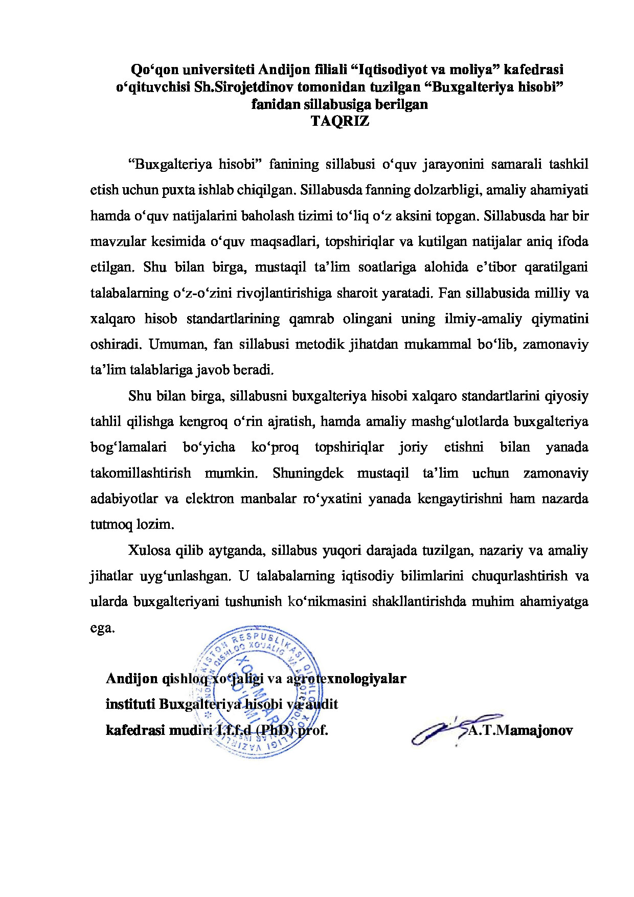 Tashqi taqriz yuklanmagan