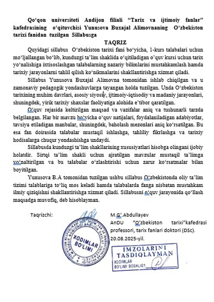 Tashqi taqriz yuklanmagan